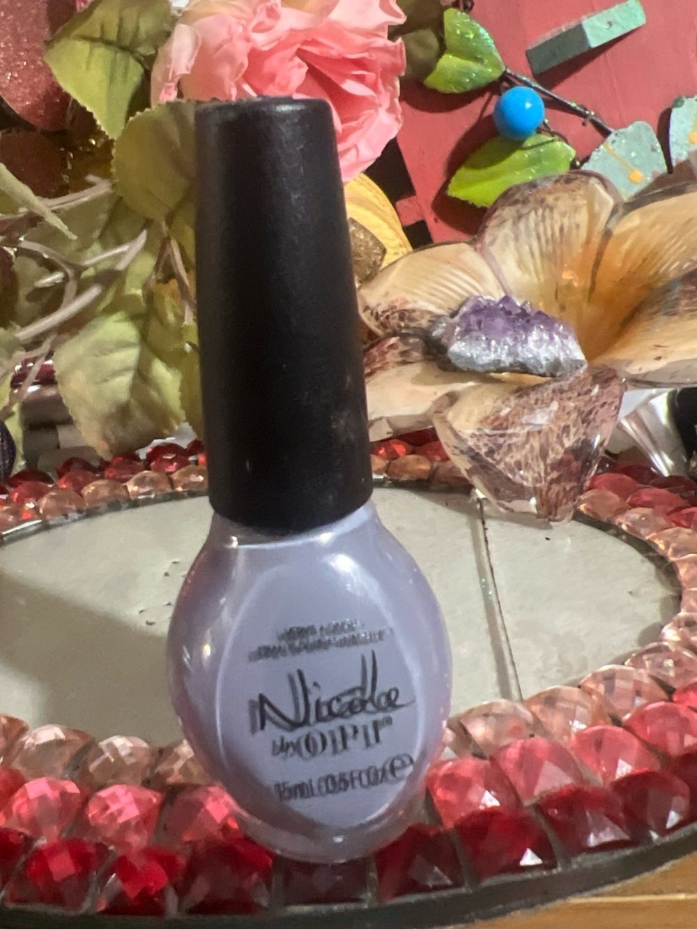 Nicole by OPI Nail Lacquer ~ Rare, Discontinued, HTF Shades Keep Your Gray Job